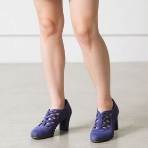 AEROSOLES | Purple Suede Heels | Size 9.5